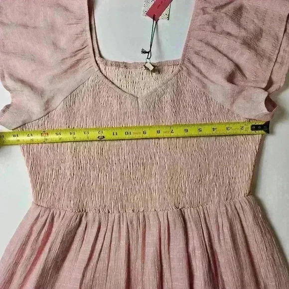 Andree by Unit Babydoll Pink Dress Size 1X NWT - Picture 5 of 7